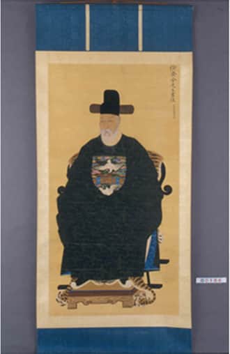 김유 초상