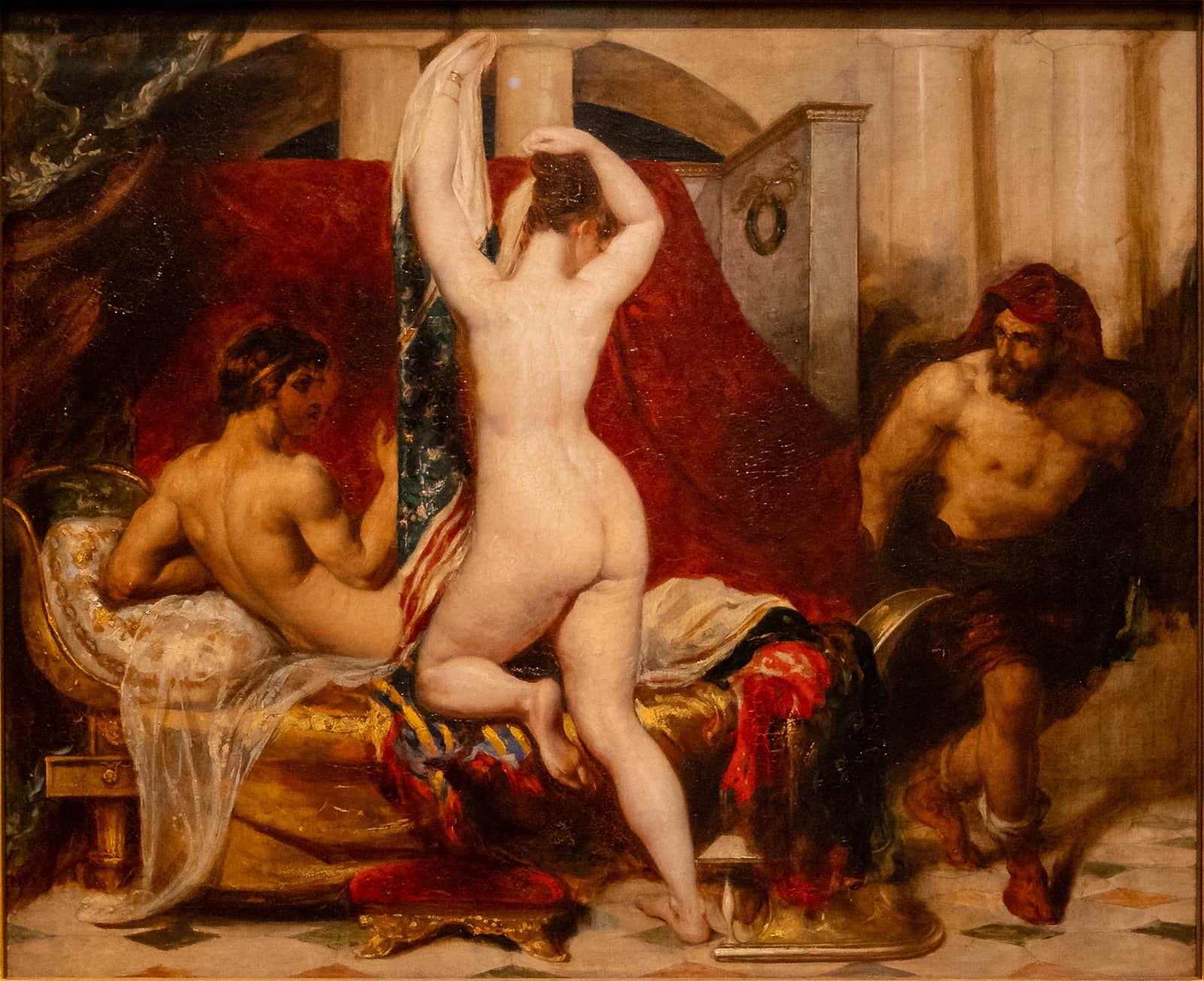 Candaules, King of Lydia, Shews his Wife by Stealth to Gyges, One of his Ministers, as She Goes to Bed