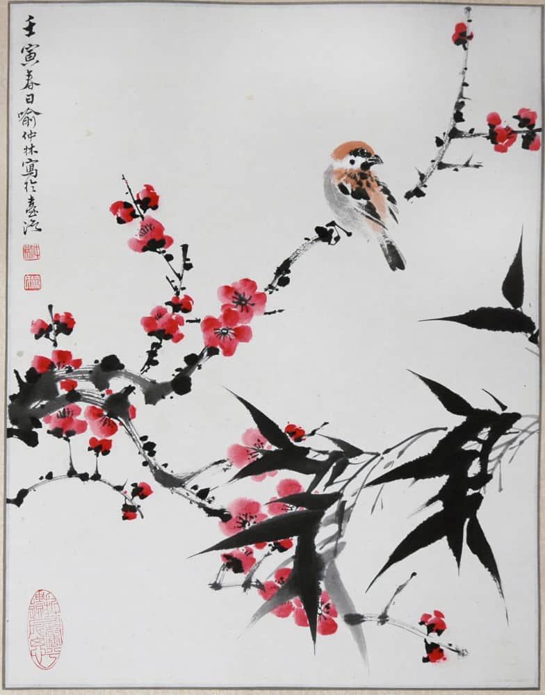 Plum Blossom and Bamboo