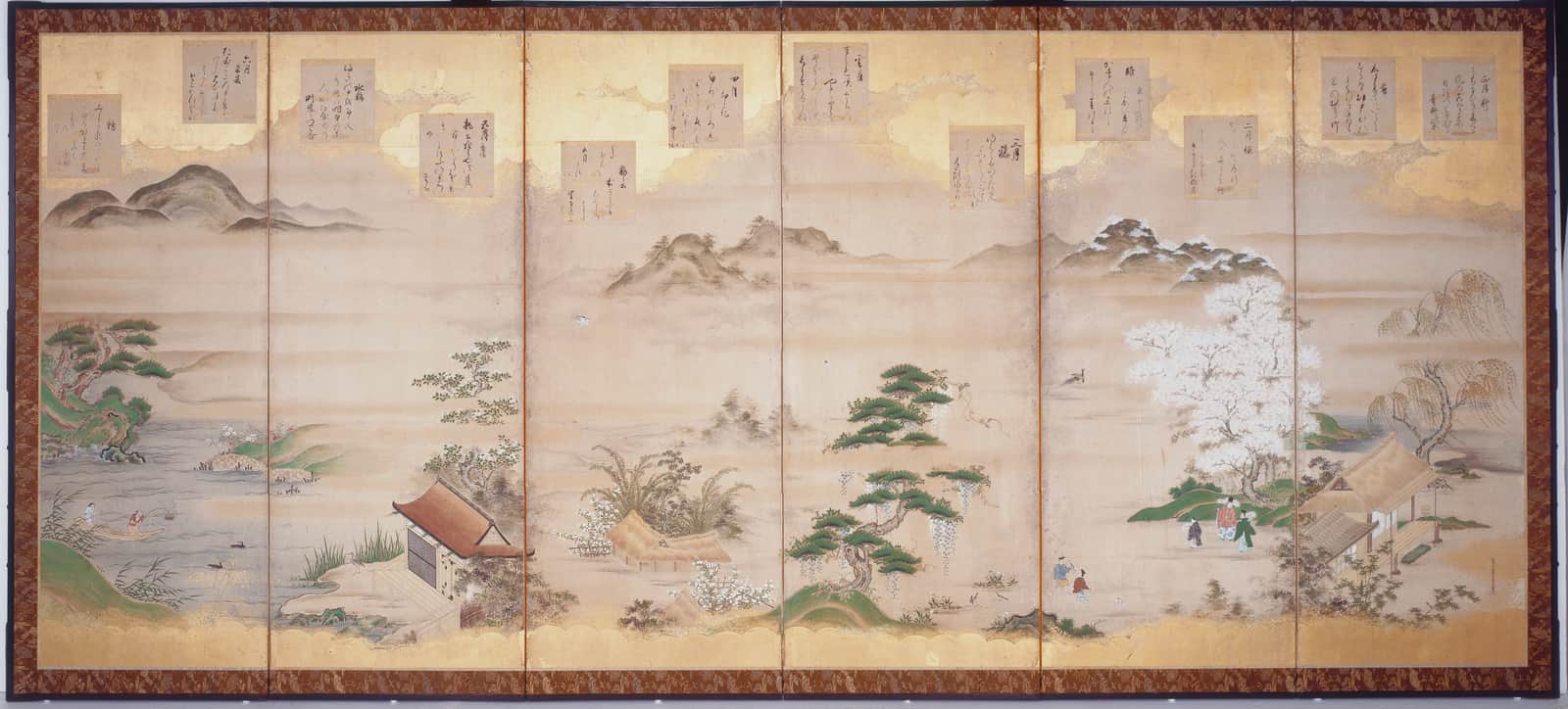 Teika's Poems for the Twelve Months