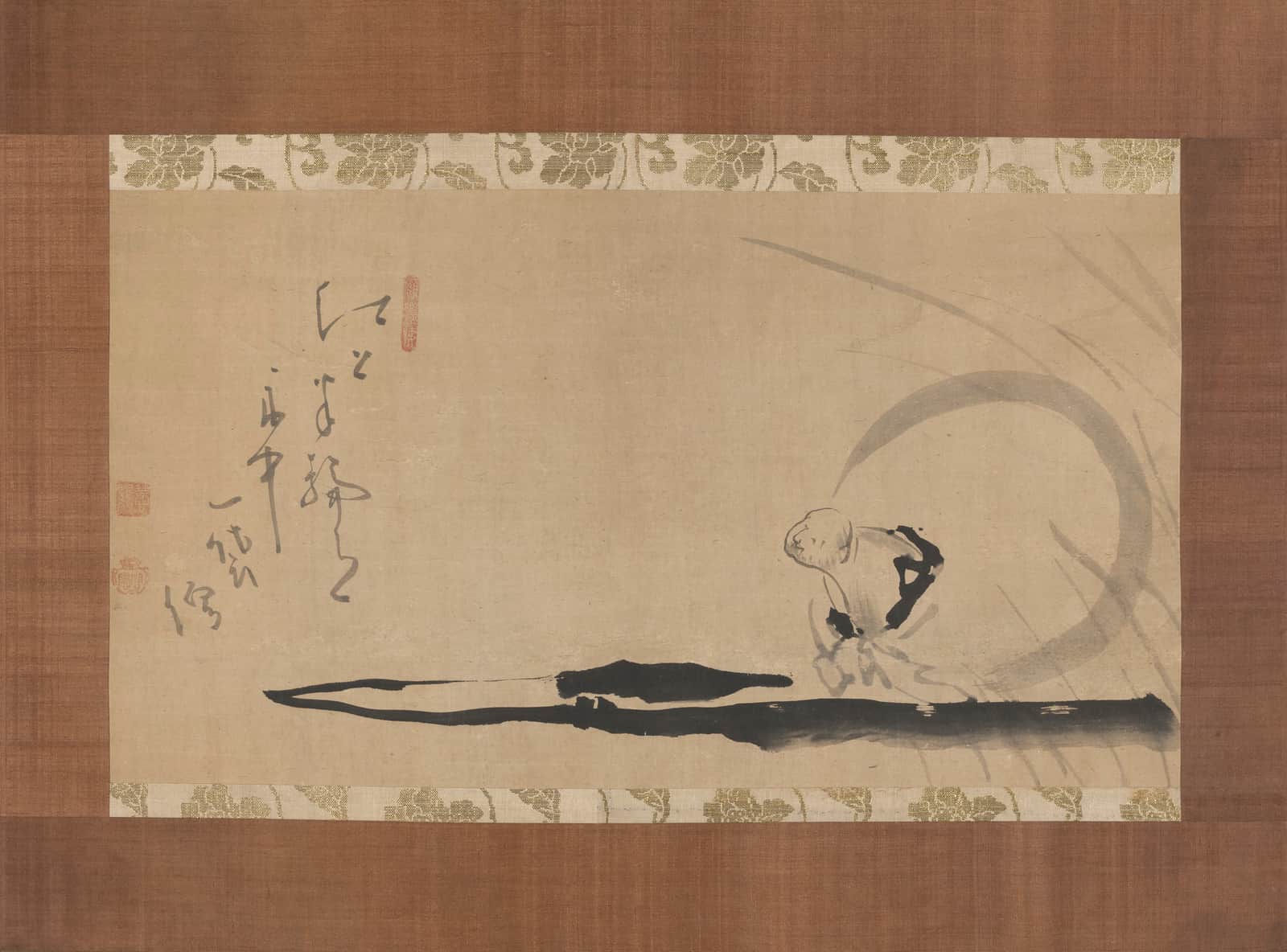 Hotei in a Boat