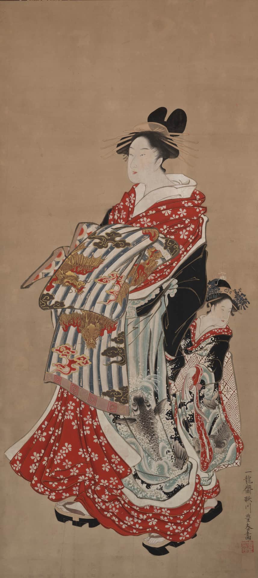 Courtesan and Attendant