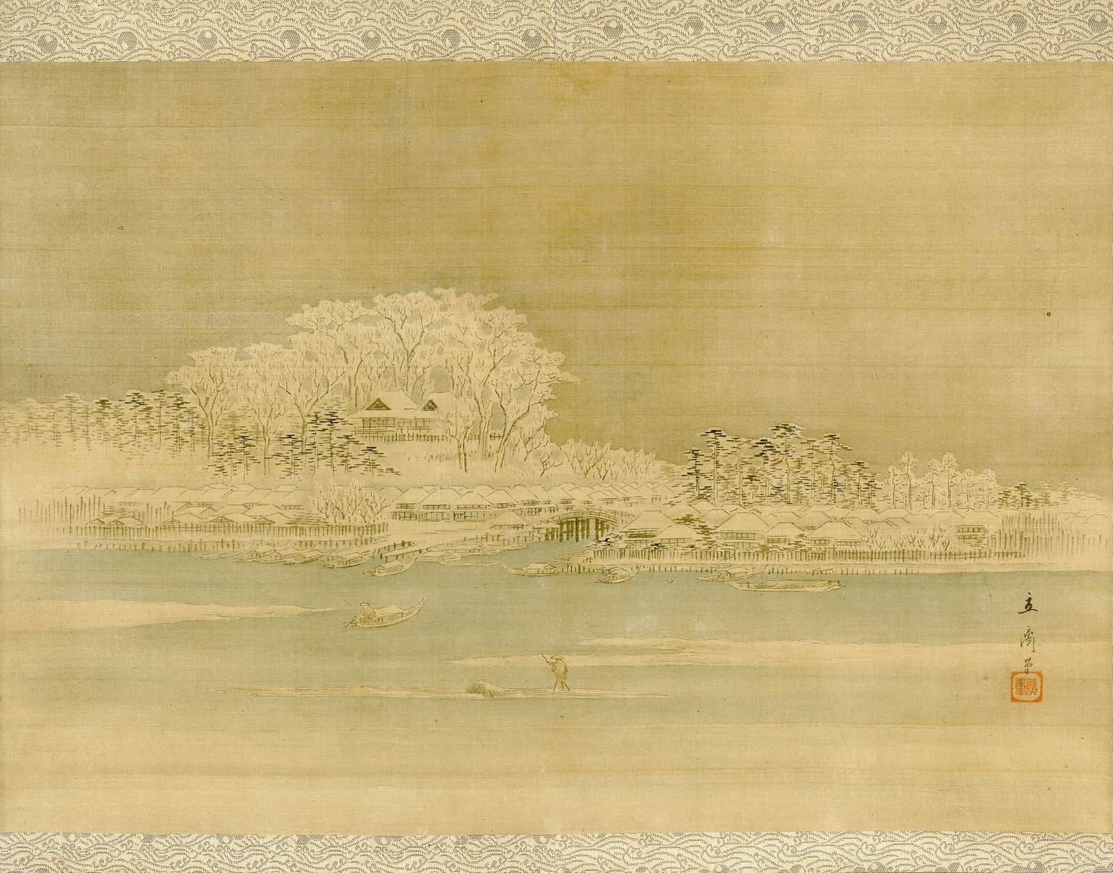 Matsuchiyama on the Sumida River