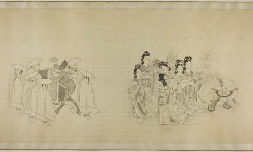 Barbarian Envoys Presenting Tribute