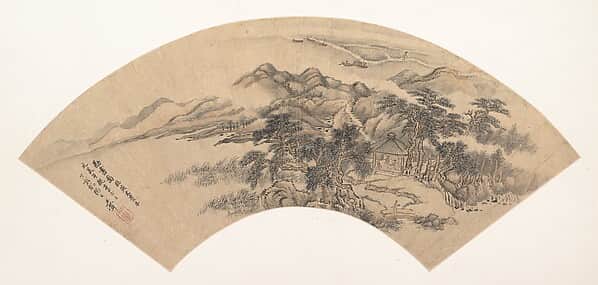 Landscape in the Style of Yan Wengui