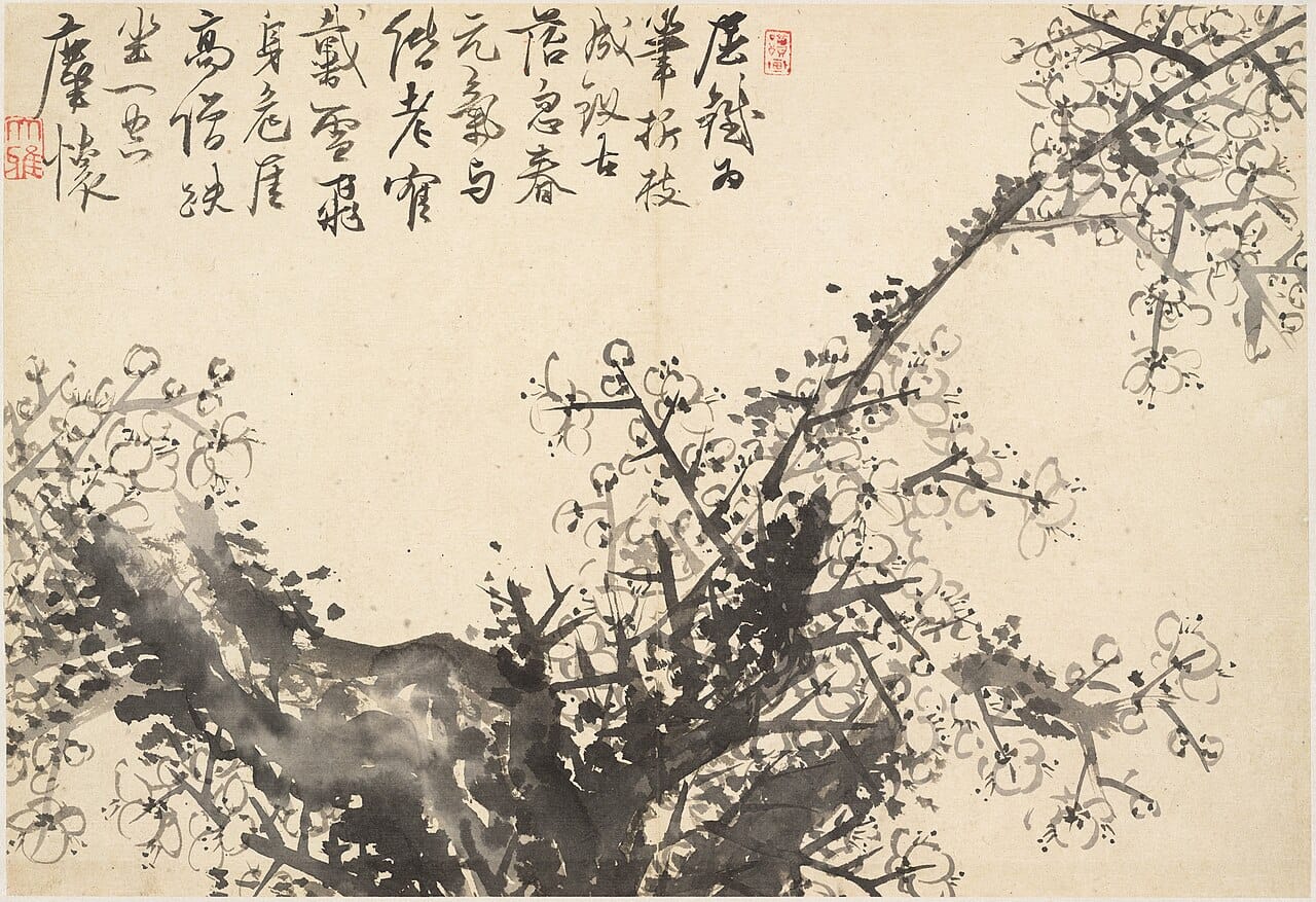 Blossoming Plum