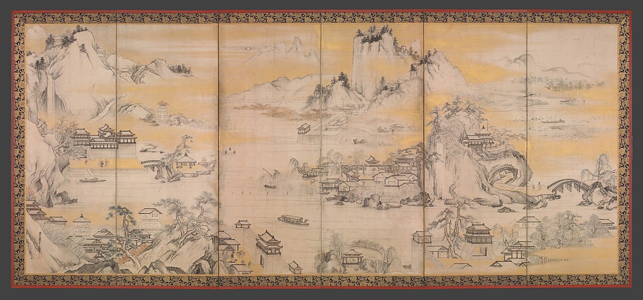Jinshan Island and West Lake