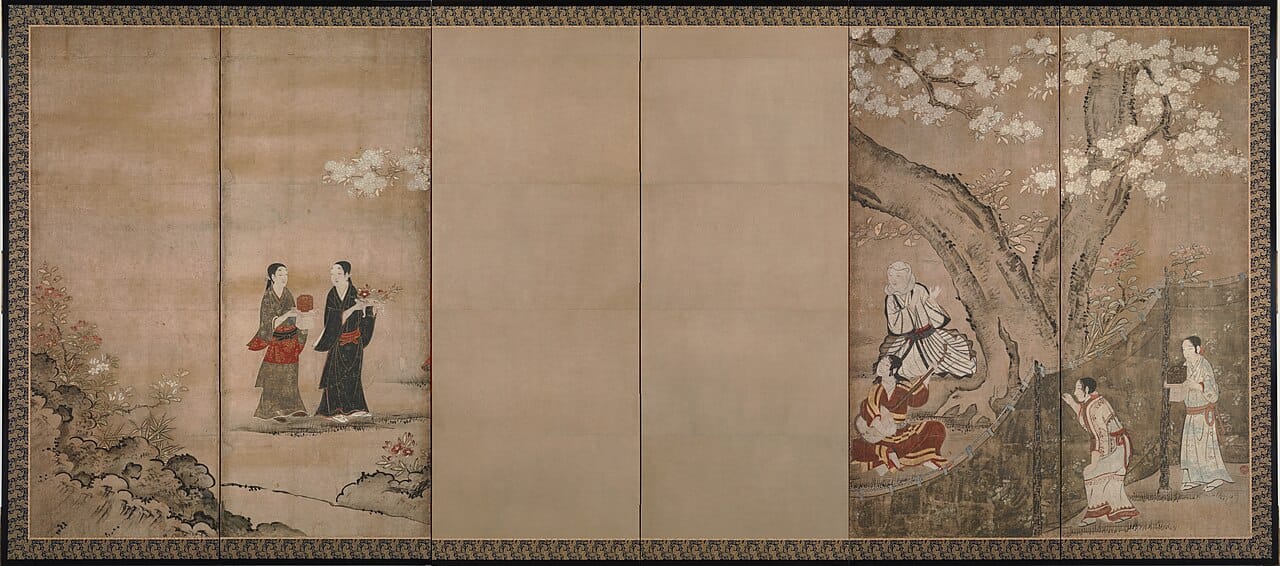 Merrymaking Under the Cherry Blossoms