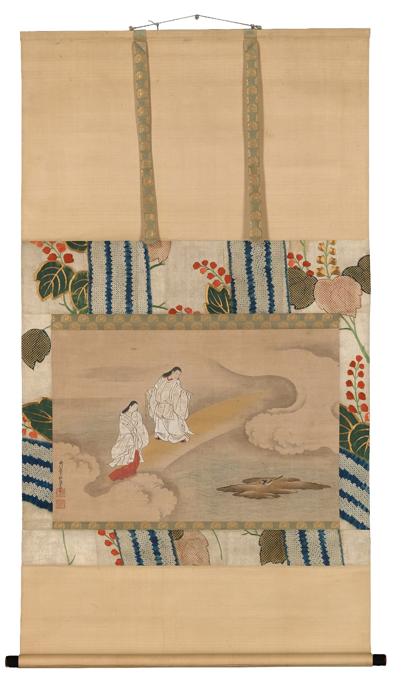The God Izanagi and Goddess Izanami
