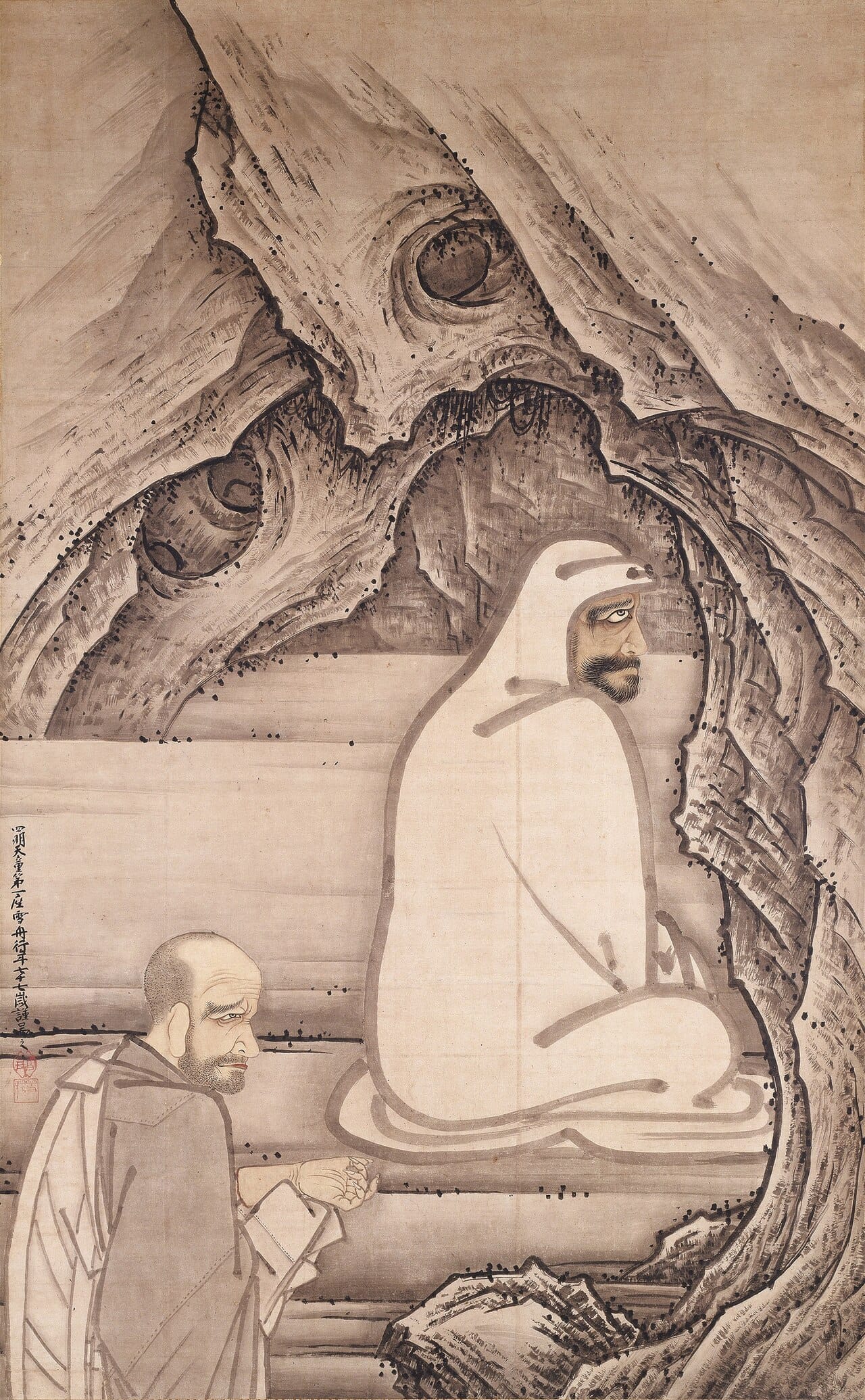 Huike Offering His Arm to Bodhidharma