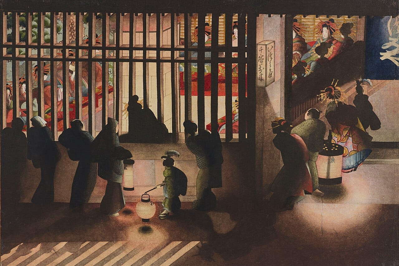 Night Scene in the Yoshiwara