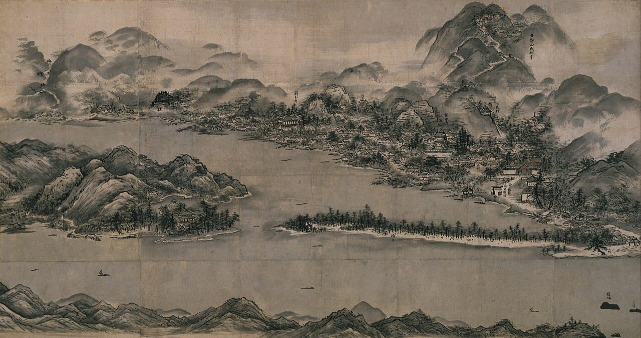 View of Amanohashidate