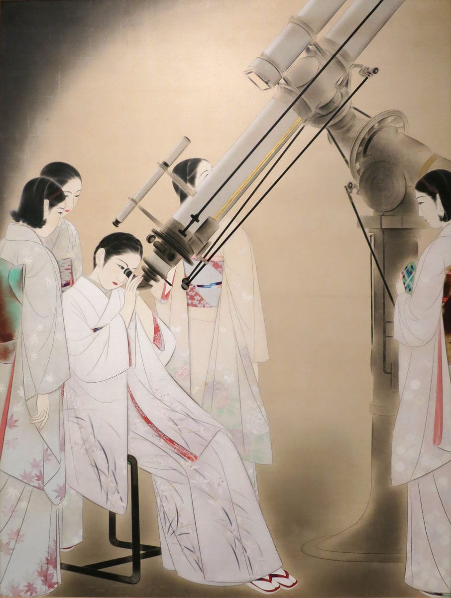 Women Observing Stars