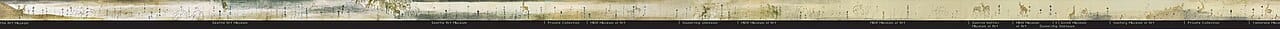 Poem scroll with deer