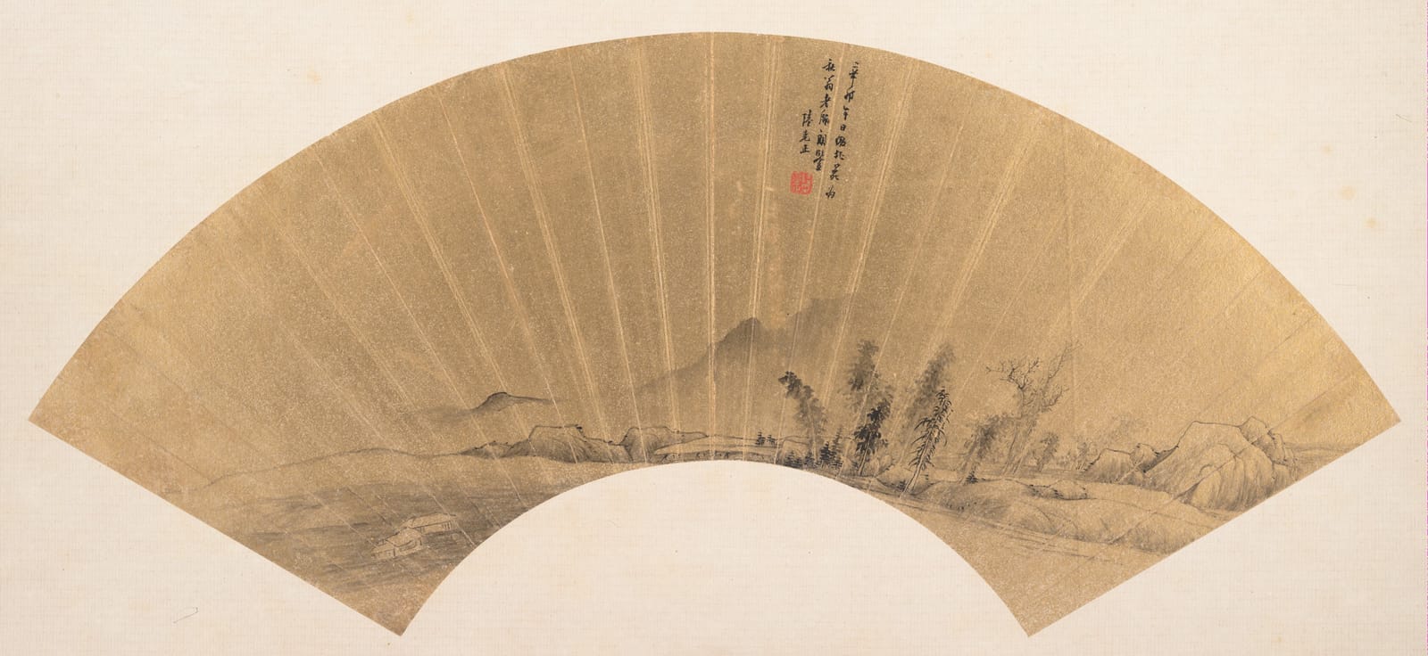 Landscape in the manner of Dong Yuan