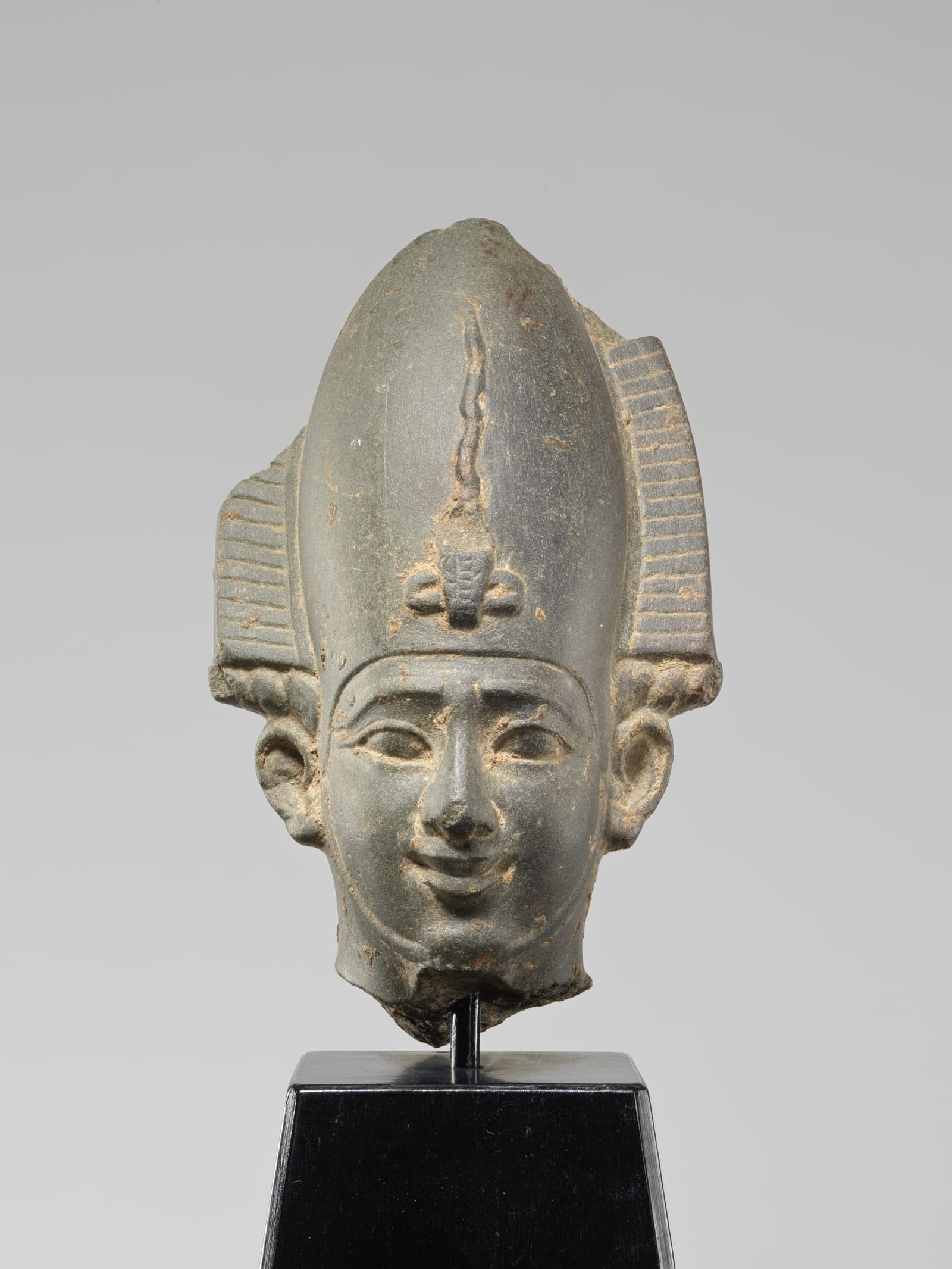 Head from a figure of Osiris