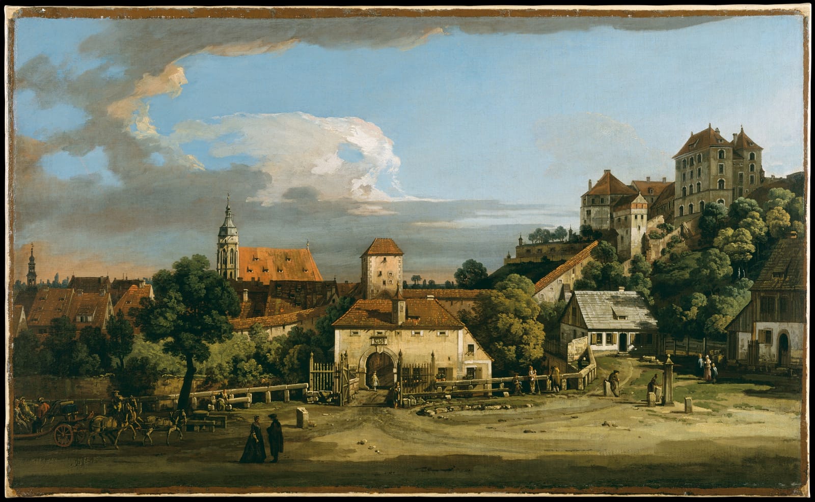 Pirna: The Obertor from the South