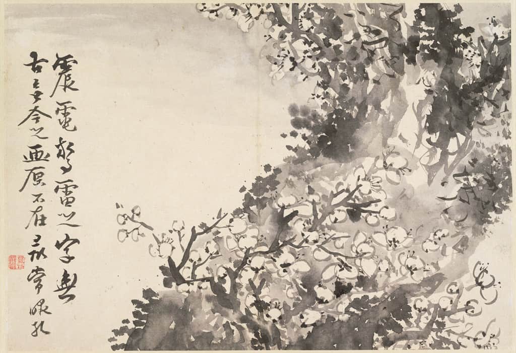 Blossoming Plum