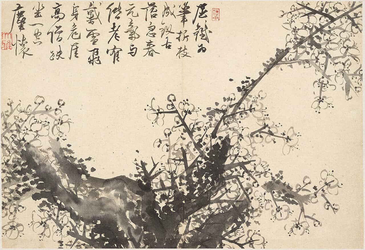 Blossoming Plum