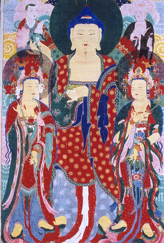 예천 용문사 영산회 괘불탱