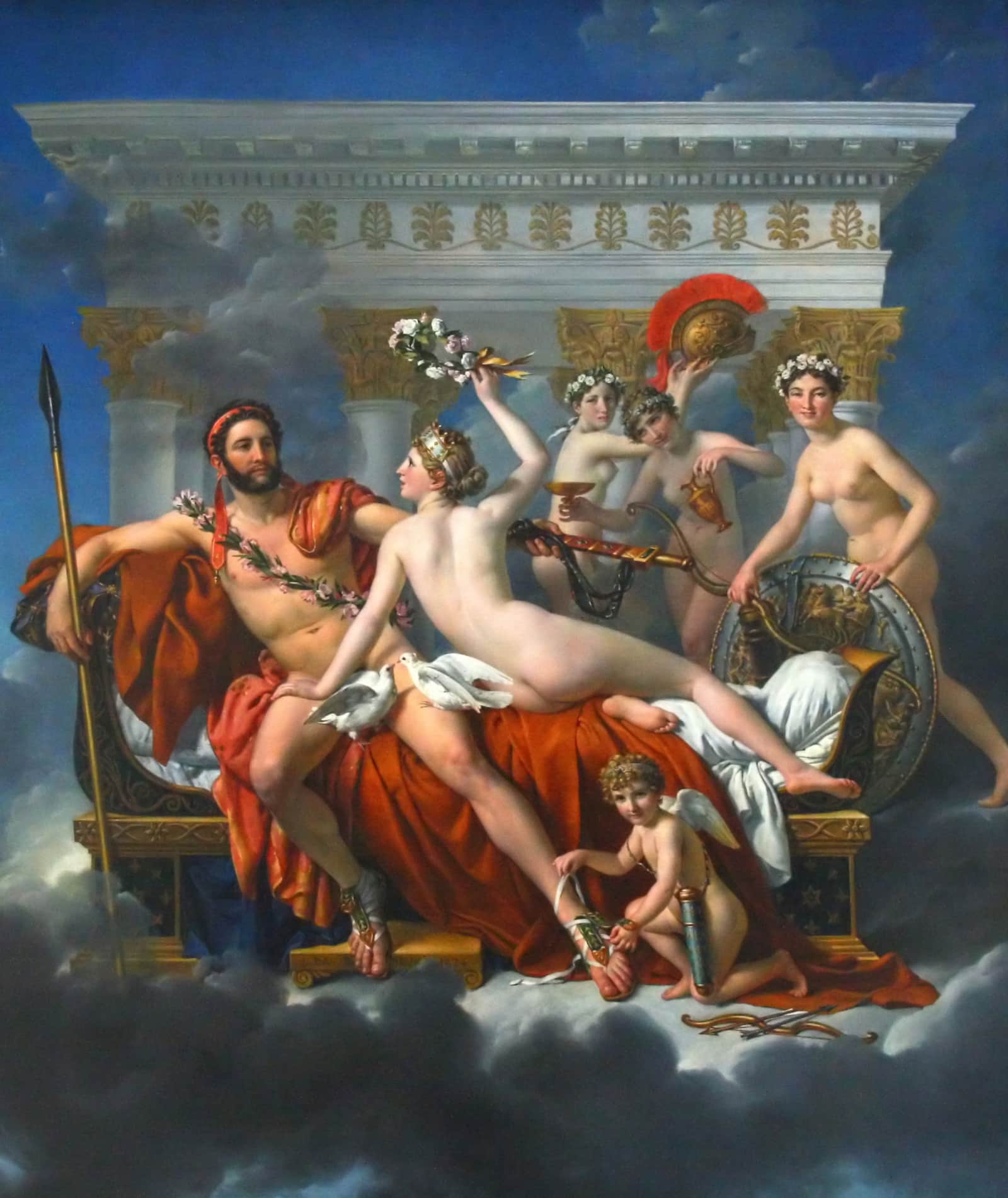 Mars Being Disarmed by Venus