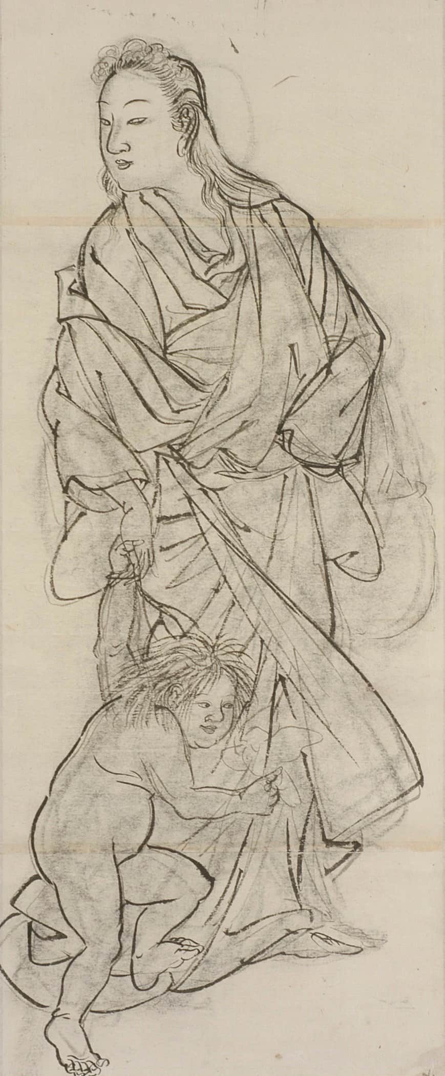 Yamauba and Kintarō