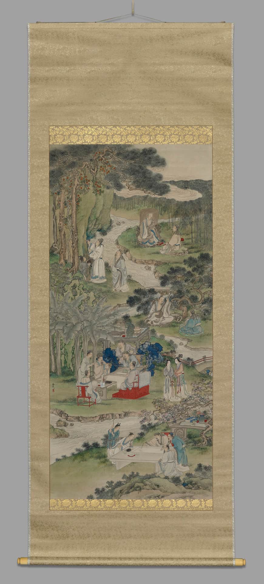 Elegant Gathering in the Western Garden