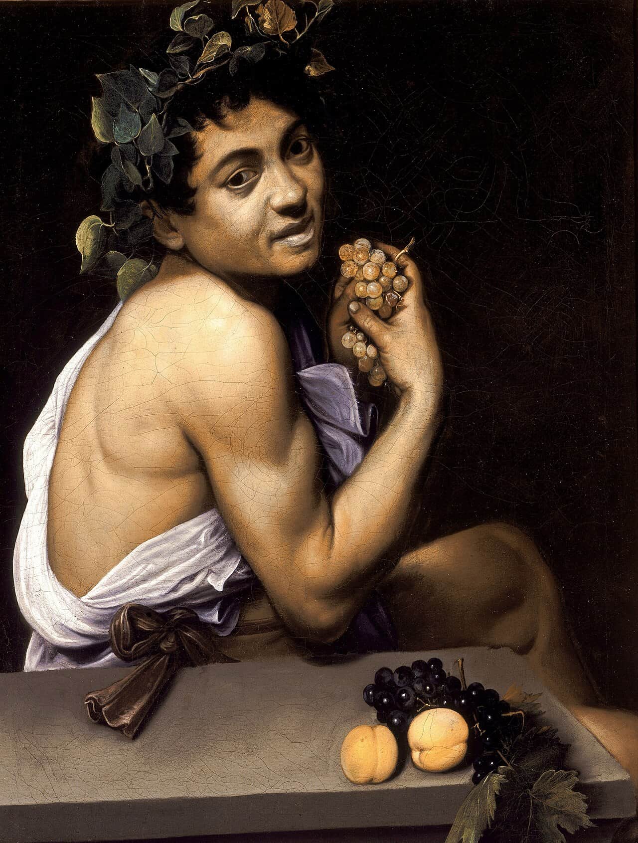 Self-Portrait as Bacchus