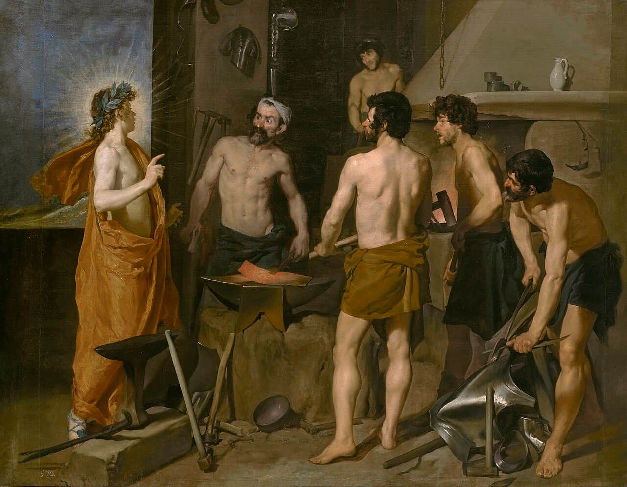 Apollo in the Forge of Vulcan