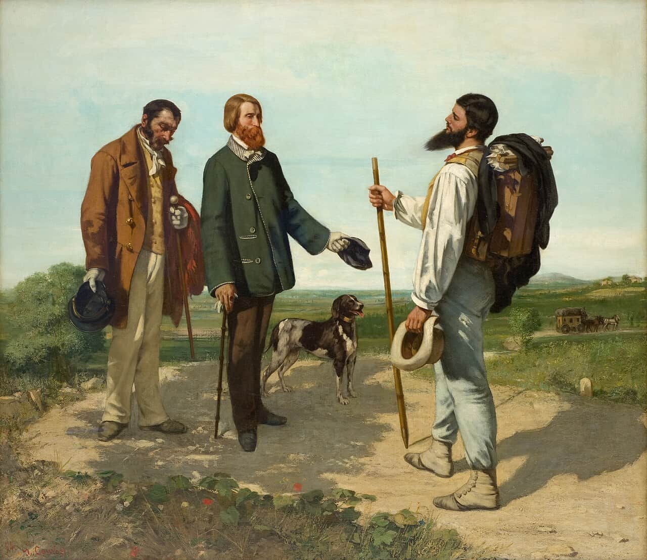 The Meeting, or Bonjour, Monsieur Courbet!