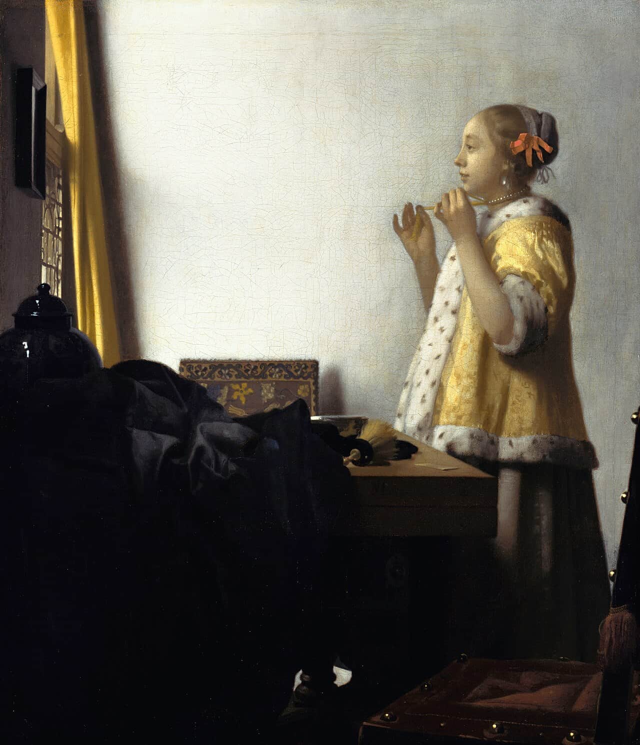Woman with a Pearl Necklace