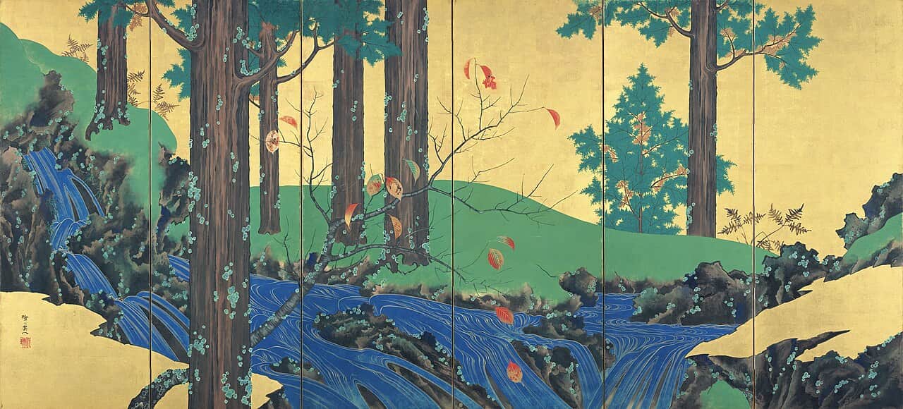 Mountain Streams in Summer and Autumn