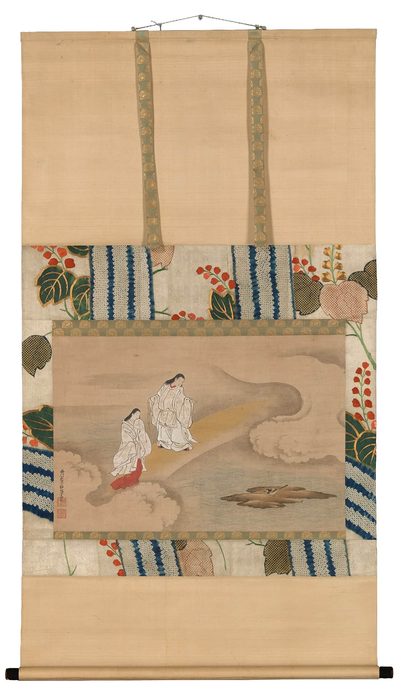 The God Izanagi and Goddess Izanami