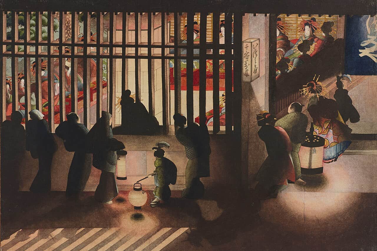 Night Scene in the Yoshiwara
