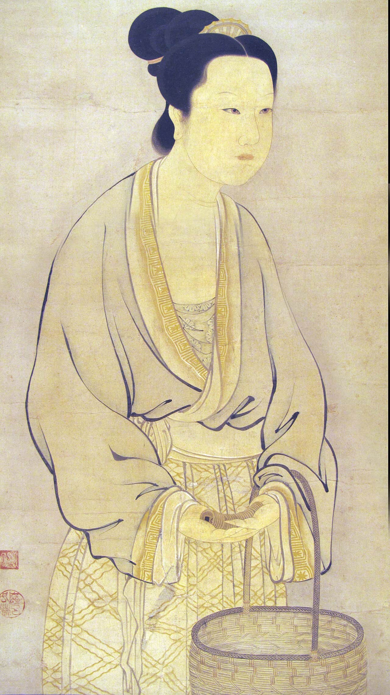 Reishōnyo, the basker seller
