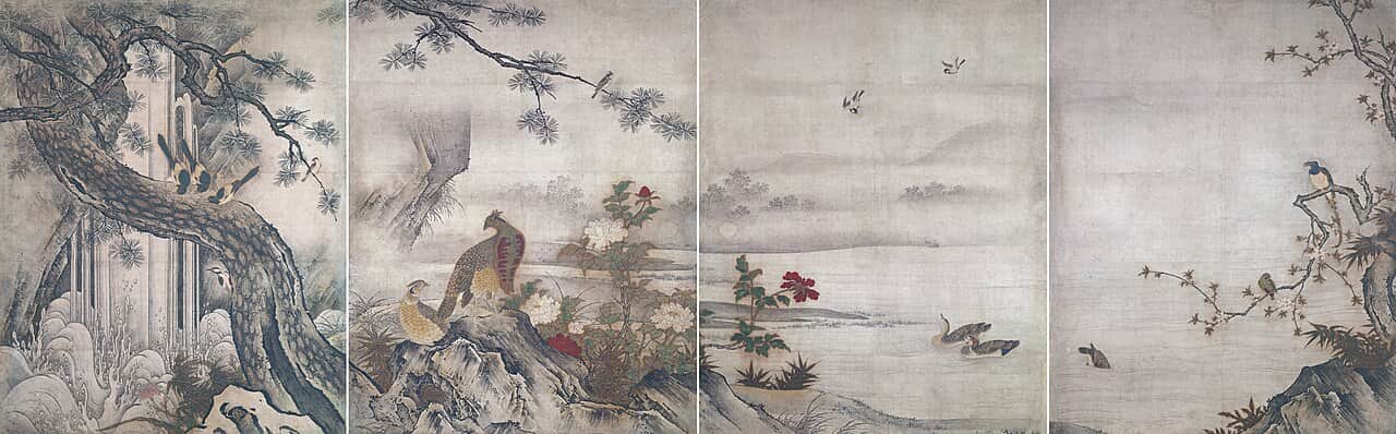 Birds and Flowers of the Four Seasons