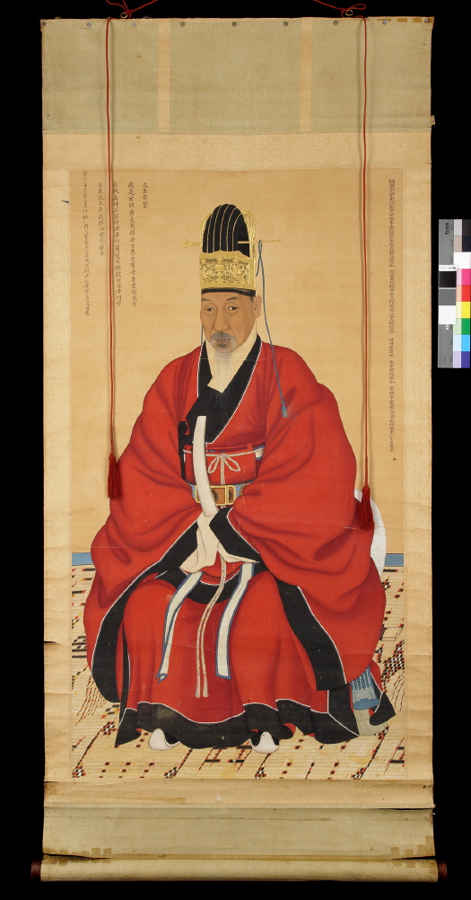 채제공 초상 일괄 - 금관조복본
