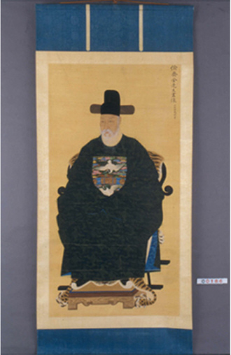 김유 초상