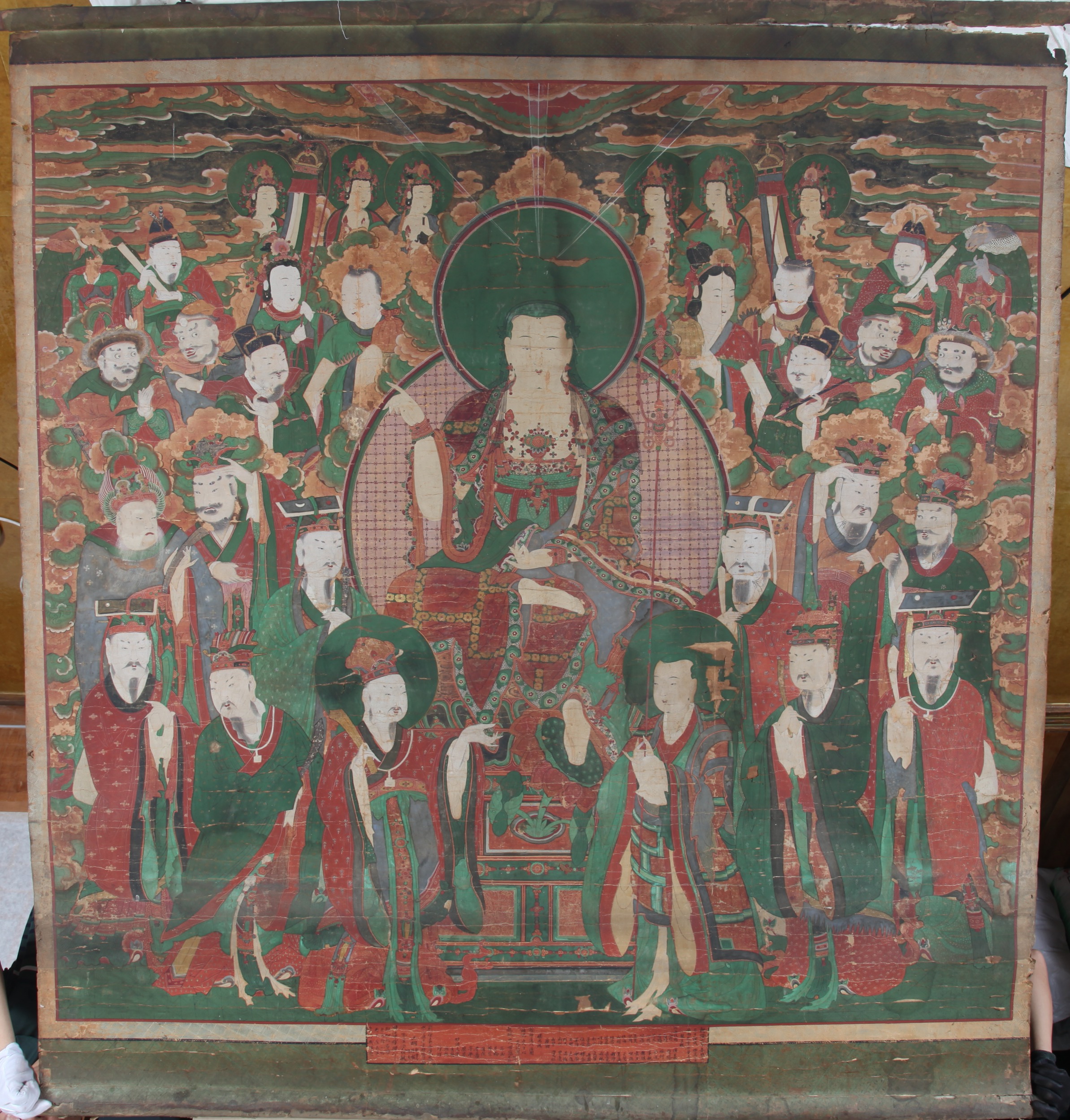 대구 서봉사 지장시왕도