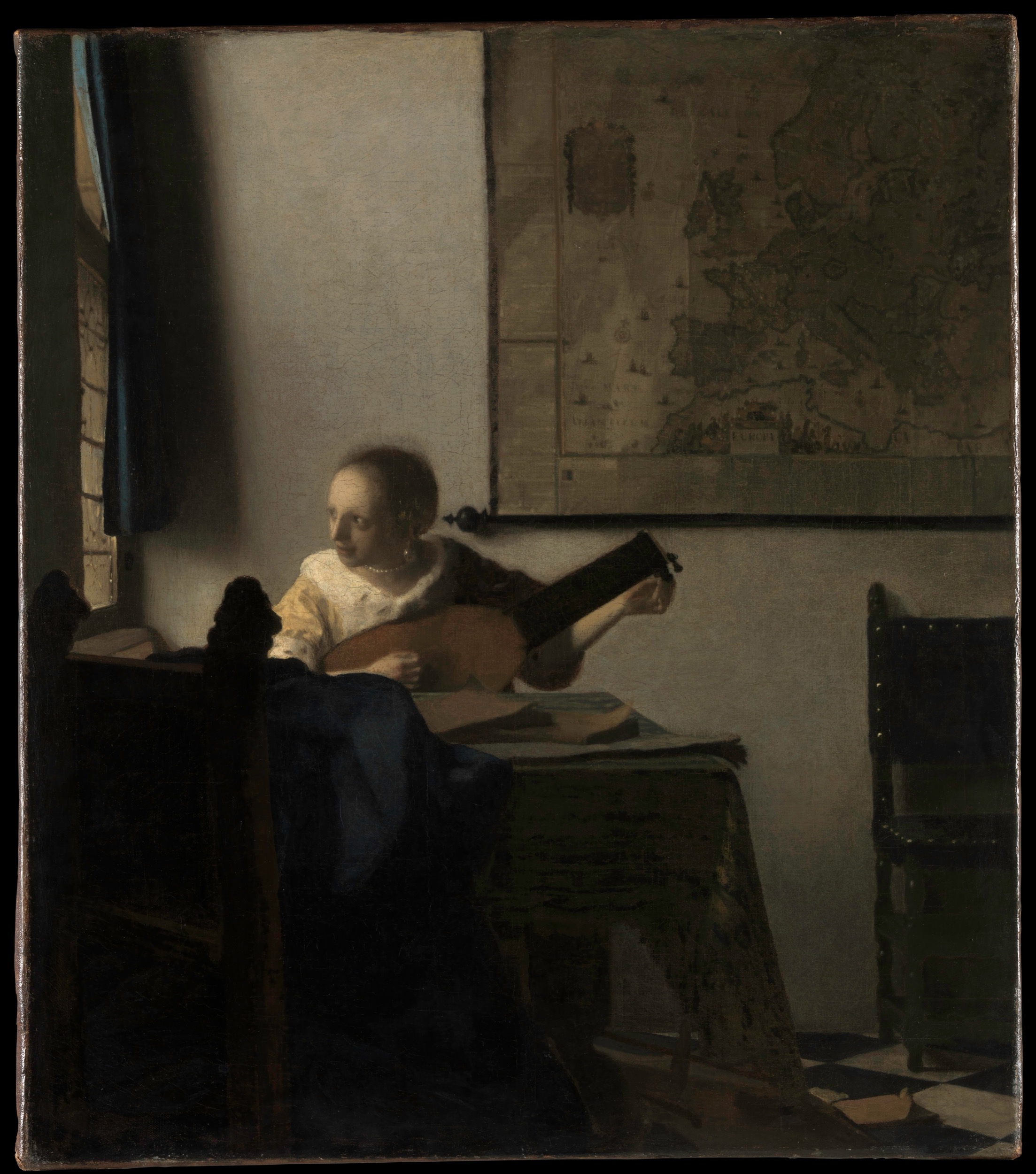 Woman with a Lute