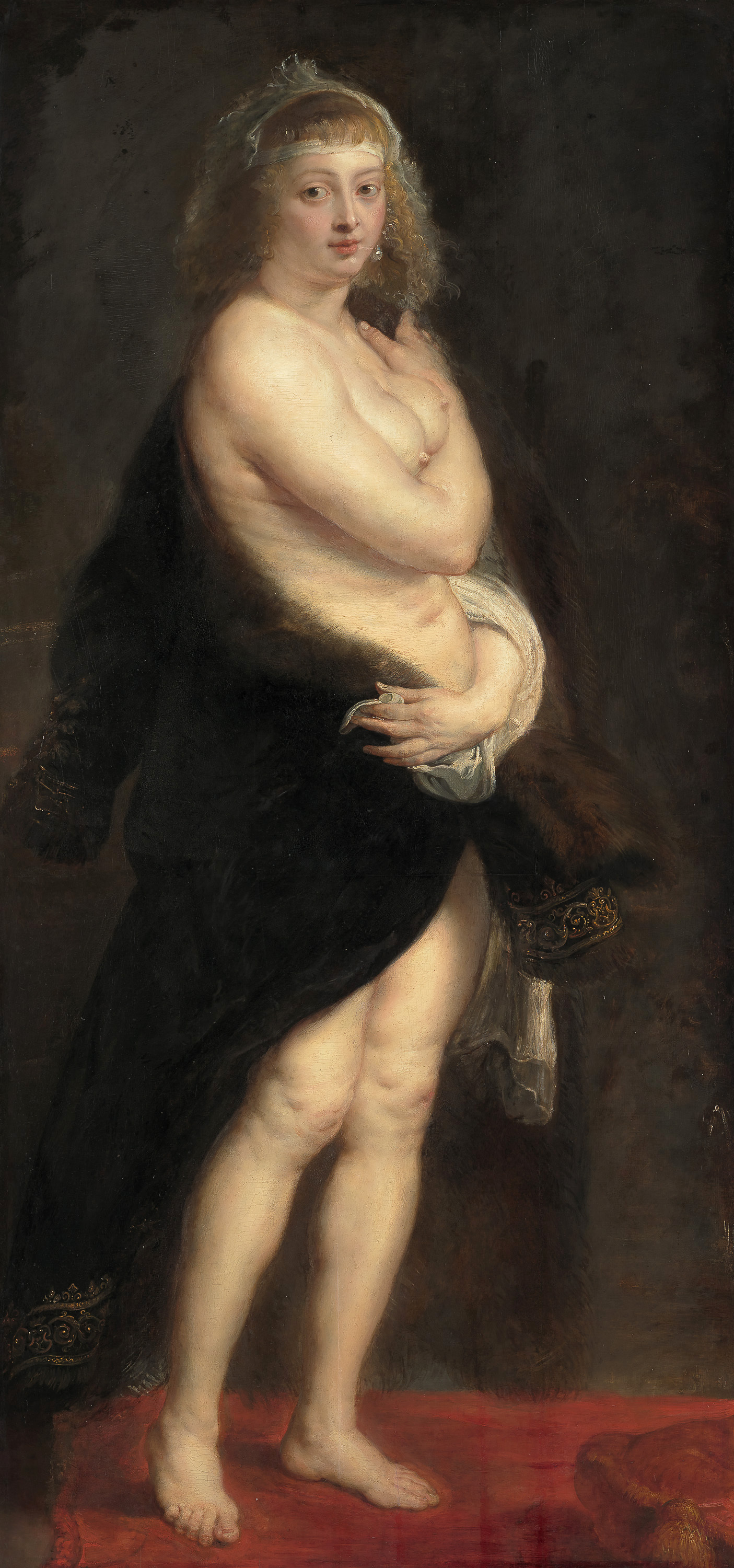Helena Fourment in a Fur Robe