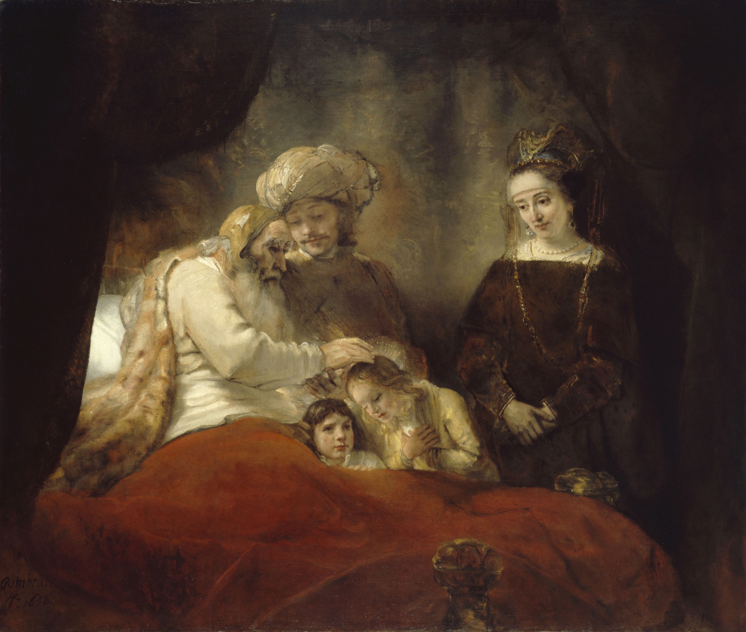 Jacob Blessing the Sons of Joseph