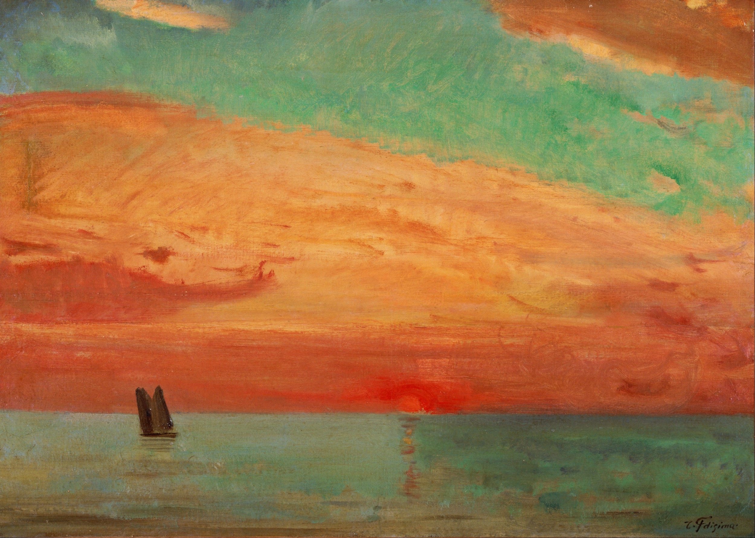 Sunrise over the Eastern Sea