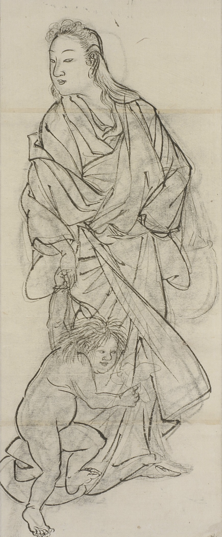 Yamauba and Kintarō