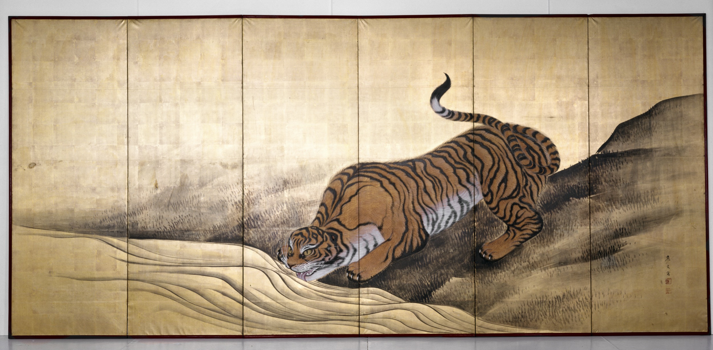 Tigers in a Landscape