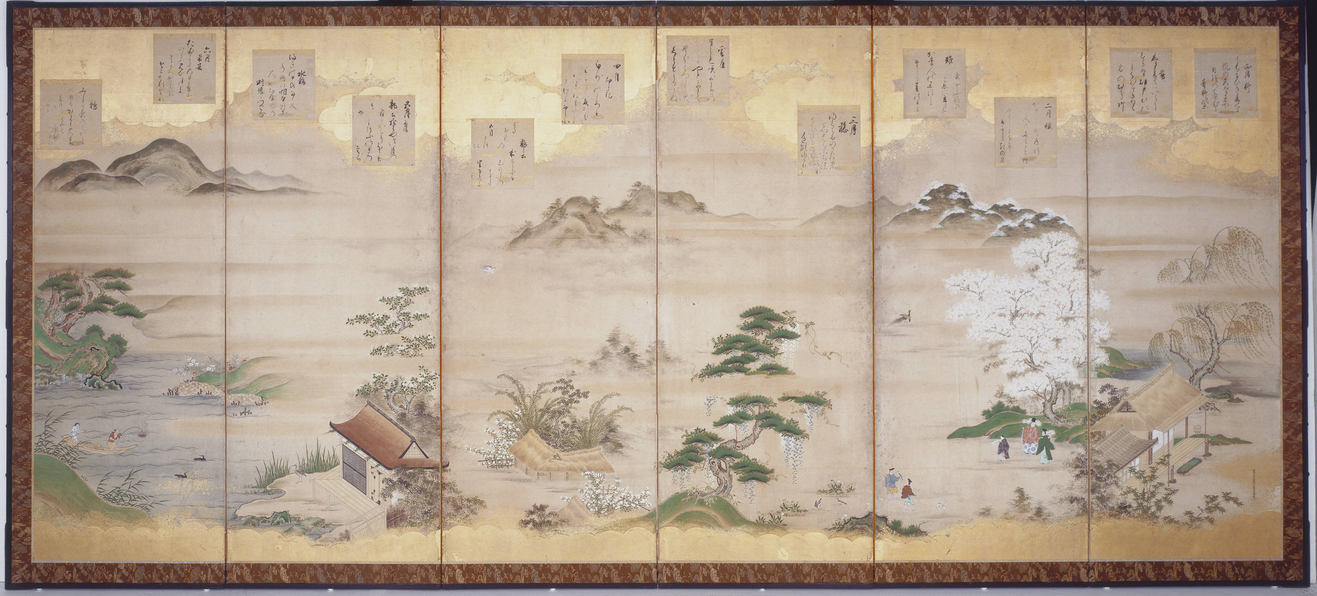 Teika's Poems for the Twelve Months