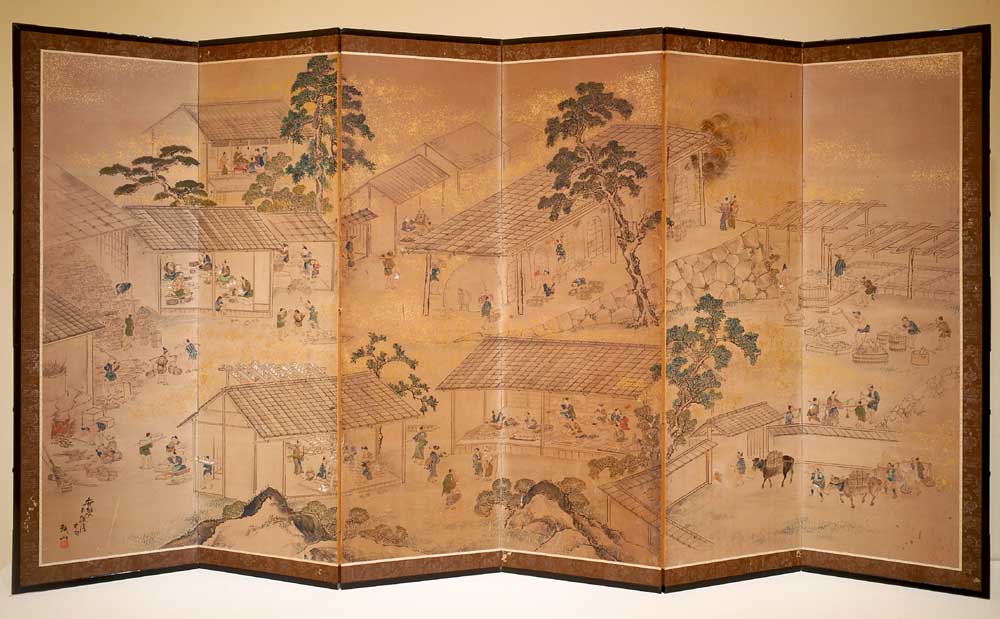 activity at a kiln