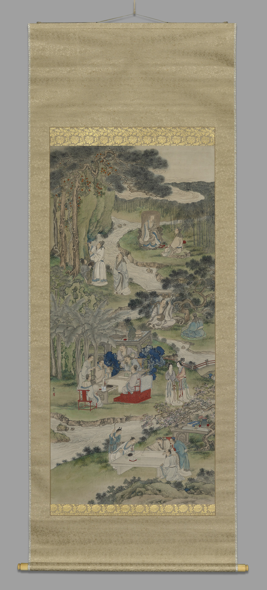 Elegant Gathering in the Western Garden