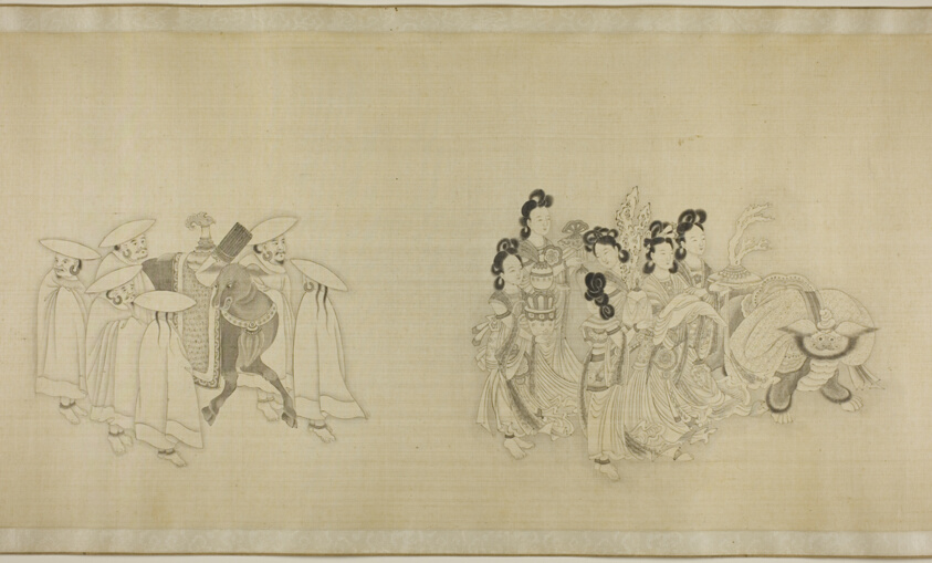 Barbarian Envoys Presenting Tribute